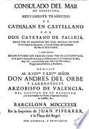 Consulado del mar di Barcelona