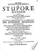 Consultatio Medica De Stupore Manuum