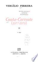 Conta - corrente 1969-1979