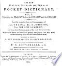 Containing the Italian before the English and the French