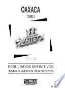 Conteo de población y vivienda 95: Oaxaca