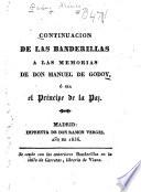 Continuación de las banderillas a las memorias de don Manuel de Godoy, ó sea el príncipe de la paz