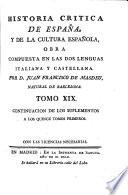 Continuacion de los Suplementos a los quince tomos primeros
