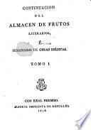 Continuación del Almacén de frutos literarios, ó Semanario de obras inéditas
