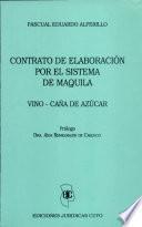 Contrato de elaboración por el sistema de maquila