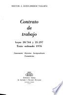 Contrato de trabajo