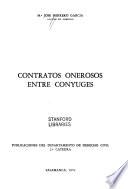 Contratos onerosos entre cónyuges