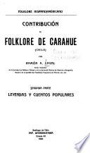 Contribución al folklore de Carahue (Chile)