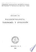 Contribuciones Seccion 1-: Paleontología, taxonomía y evolución