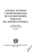 Control externo y responsabilidad de los servidores públicos del Distrito Federal