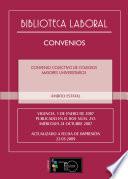 CONVENIO COLECTIVO DE COLEGIOS MAYORES UNIVERSITARIOS