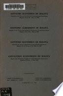 Convenio económico de Bogotá, suscrito en la Novena Conferencia Internacional Americana, Bogotá, marzo 30-mayo 2, 1948