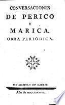 Conversaciones de Perico y Marica; obra periodica