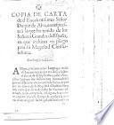 Copia de carta de el Excelentissimo Señor Duque de Alva, en respuesta à la que ha tenido de los señores Grandes de España, en que incluìan vn pliego para su Magestad Christianissima
