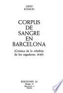 Corpus de sangre en Barcelona