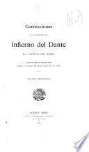 Correcciones a la traducción del Infierno del Dante