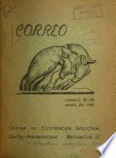 Correo de la Oficina de cooperación intelectual, Unión panamericana