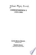 Correspondencia: Correspondencia 2 (1919-1922)