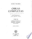 Correspondencia. Historia y política. Discursos académicos. Miscelánea