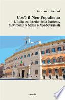 Cos’è il Neo-Populismo