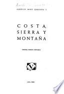 Costa, sierra y montaña