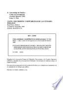 Costo, crecimiento y rentabilidad de las ciudades peruanas
