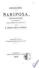 Crisálida y mariposa