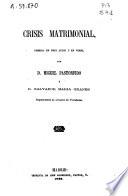 Crisis matrimonial