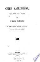 Crisis matrimonial