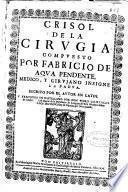Crisol de la cirugia