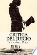 Critica Del Juicio (Spanish Edition)