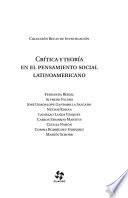 Crítica y teoría en el pensamiento social latinoamericano