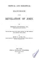 Critical and Exegetical Commentary on the New Testament