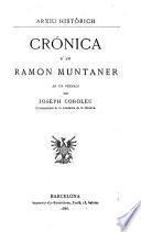 Crónica d'en Ramon Muntaner