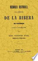 Cronica de la Inundacion de Valencia