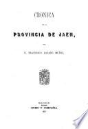 Cronica de la provincia de Jaen