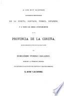 Crónica de la provincia de la Coruña