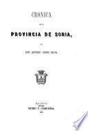Crónica de la provincia de Soria