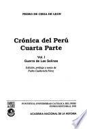 Crónica del Peru: Guerra de Las Salinas