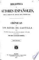 Crónicas de los reyes de Castilla