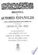 Crónicas del Perú: Quinquenarios