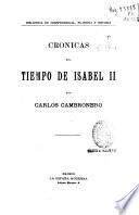 Crónicas del tiempo de Isabel II