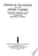 Crónicas francesas de los indios caribes