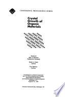 Crystal Growth of Organic Materials