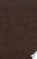 CSB Restoration Bible, Brown LeatherTouch, Indexed