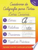 Cuaderno de Caligrafía para Niños