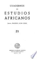 Cuadernos africanos y orientales