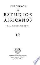 Cuadernos africanos y orientales