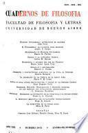 Cuadernos de filosofía