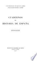 Cuadernos de historia de España